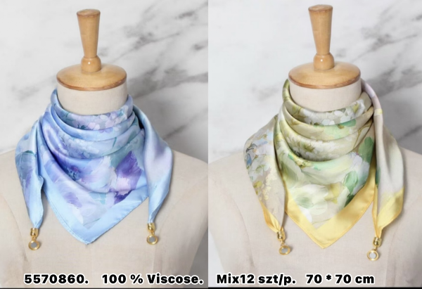 Chuska damska Roz Standard, Mix kolor Paczka 12 szt